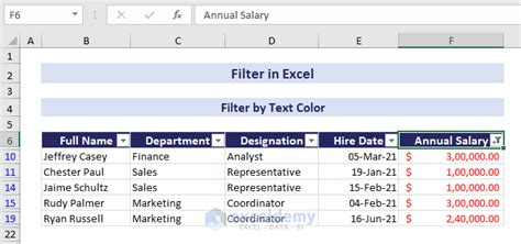 Image result for How to Filter Words in Excel