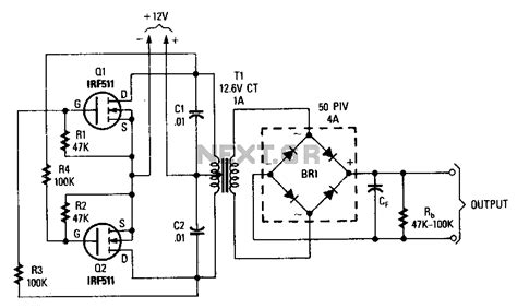 Image result for MOS FET Inverter Circuit