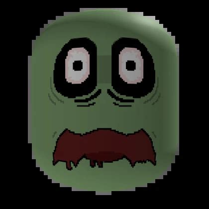 Image result for The Roblox Zombie Face