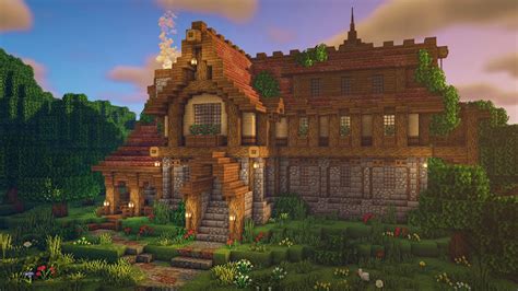 Image result for Wood Mansion Minecraft Tutorial