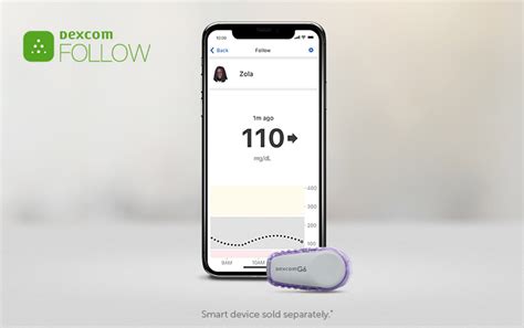 Afbeeldingsresultaten voor Dexcom G6 Follow App