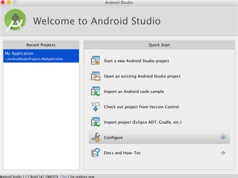 Toradh íomhá ar Configure Android Studio