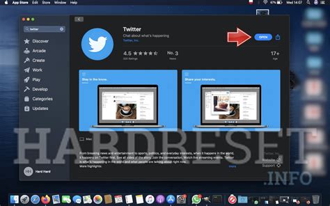 Toradh íomhá ar install Twitter