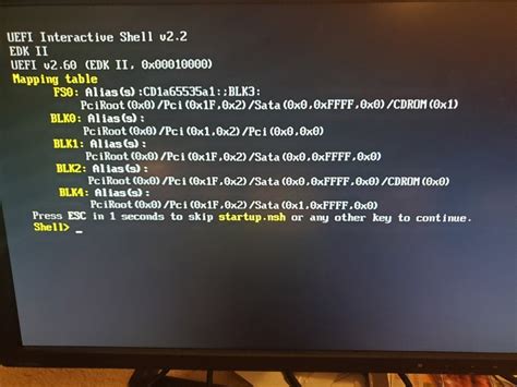 Image result for UEFI Interactive Shell Commands
