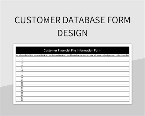 Toradh íomhá ar How to Create a Form in Database