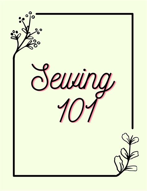 Sewing 101 に対する画像結果