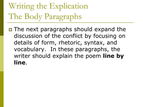 Image result for Explication Example