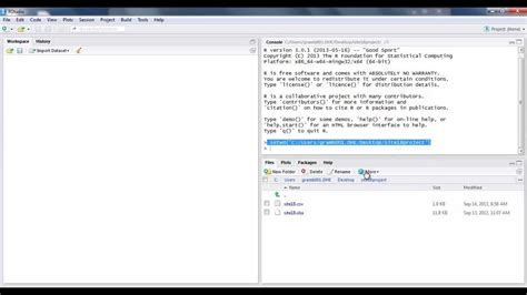 How to Import File into R Studio के लिए छवि परिणाम