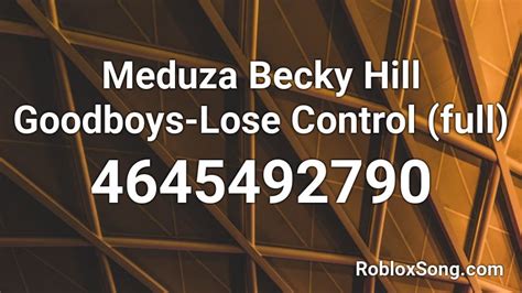 Image result for Music Make You Lose Control Roblox ID Code