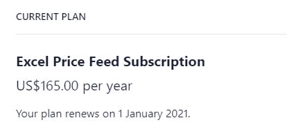 Image result for Fixed Monthly Subscription Excel Start and End Date