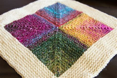 Image result for Knitted Square Patterns