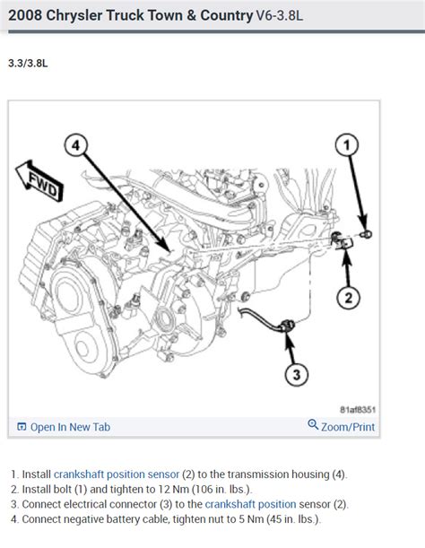 Afbeeldingsresultaten voor Chrysler Crank Sensor