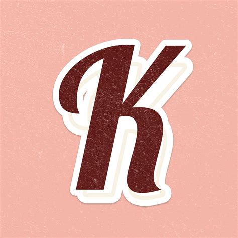Image result for K Lettering