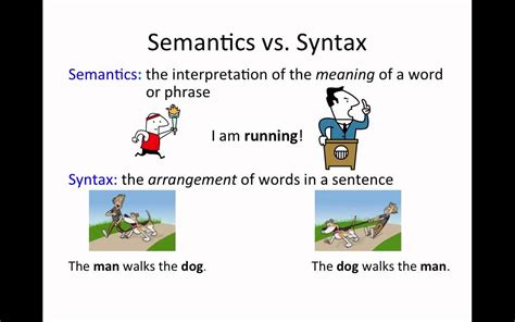 Toradh íomhá ar Syntax and Semantics Difference
