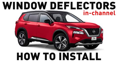 Toradh íomhá ar Side Window Deflector Installation