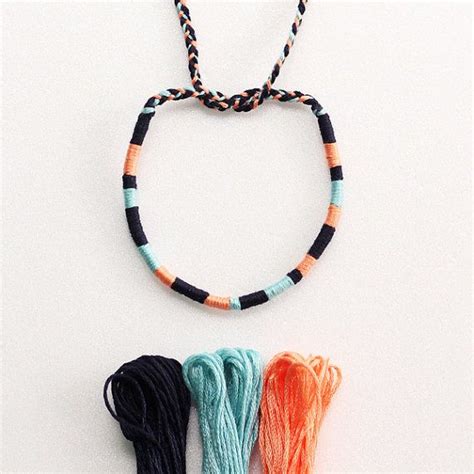 Image result for Embroidery Thread Bracelets