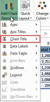 Image result for How to Pin Excel Title to Chart