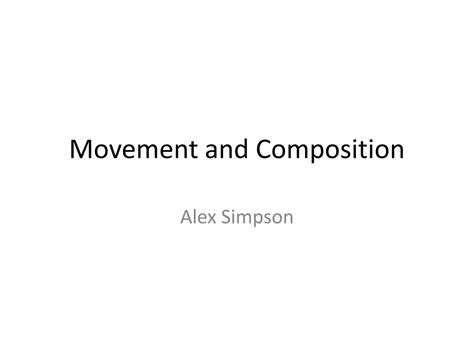 Image result for Movement of Object Composition