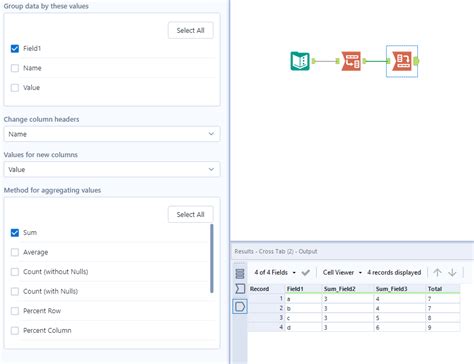 Afbeeldingsresultaten voor Alteryx Summarize Tool