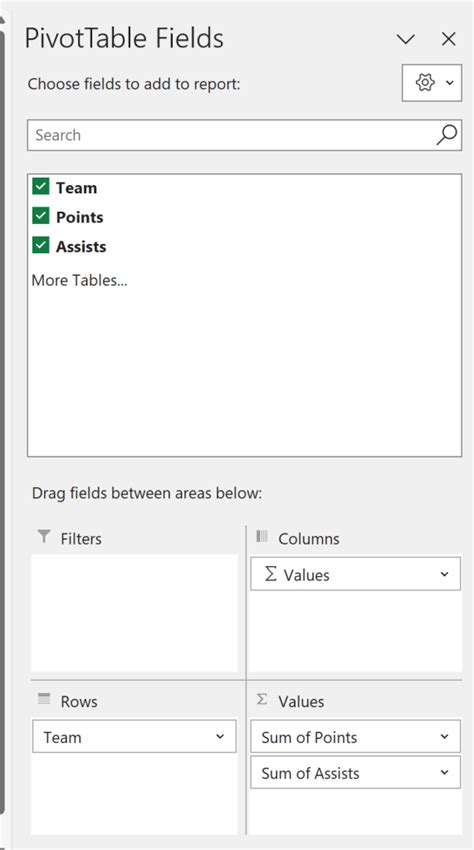 Toradh íomhá ar How to Update PivotTable Data