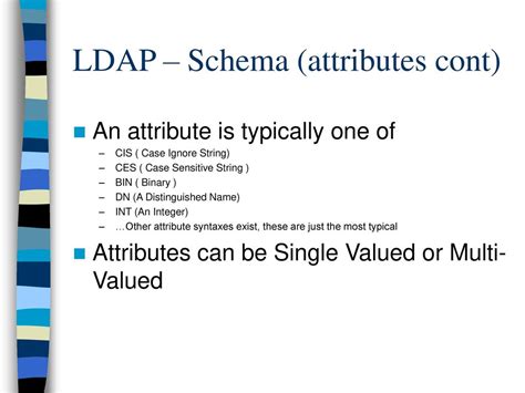 Toradh íomhá ar LDAP Schema Example