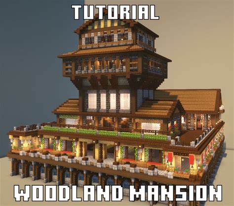 Image result for Wood Mansion Minecraft Tutorial