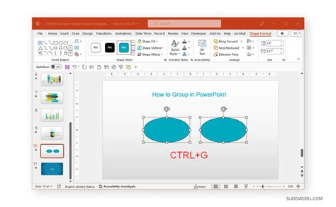 Image result for Shortcut to Group in PowerPoint