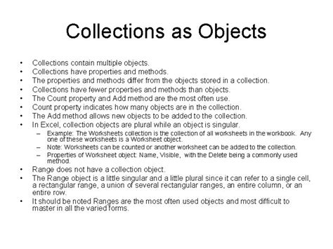 Image result for Collection Objects to Excel