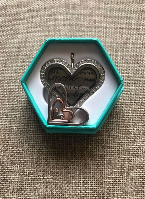 Origami Owl Heart Locket に対する画像結果