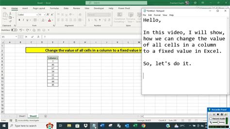 Image result for How to Change Values in Excel