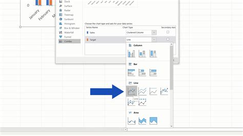 Image result for Add Target Line in Excel