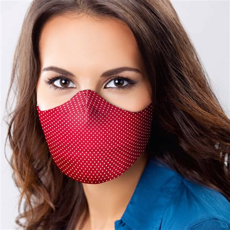 Toradh íomhá ar Fabricpatch.com Face Mask Pattern