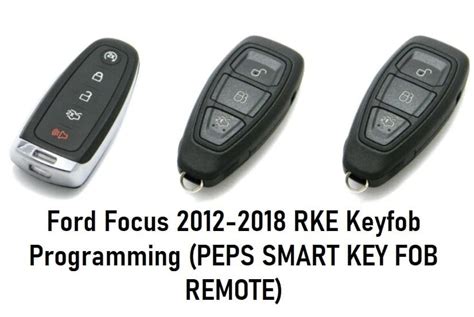 Program Buttons On Ford Focus 2012 Key FOB Using IDS に対する画像結果