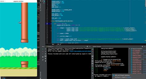Image result for Flappy Bird Python Code
