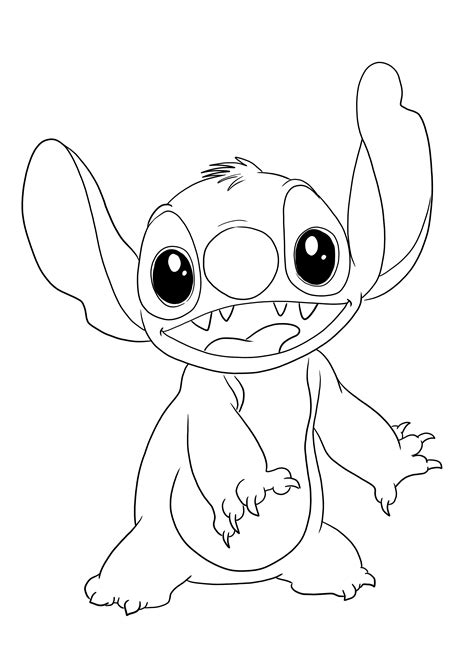 Image result for Stitch Coloring Pages