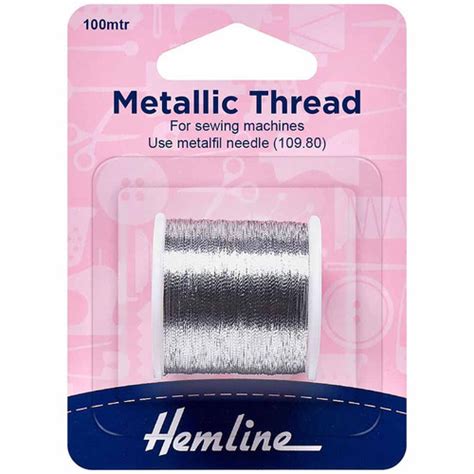 Image result for Metallic Silver Thread
