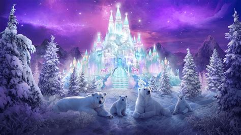 Winter Wonderland Castle Wallpapers - Wallpaper Cave