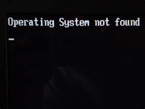Image result for How to Troubleshoot Operating System Not Found