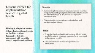 Toradh íomhá ar Implementation Science in Global Health