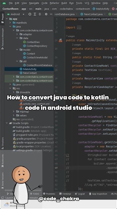 Image result for Android Studio Kotlin to Java