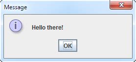 Toradh íomhá ar If Else JOptionPane Java
