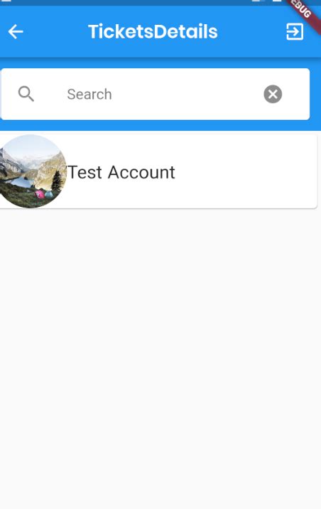 Flutter ListView Filter に対する画像結果