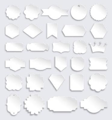 Sticker Shapes Vector Art, Icons, and Graphics for Free Download