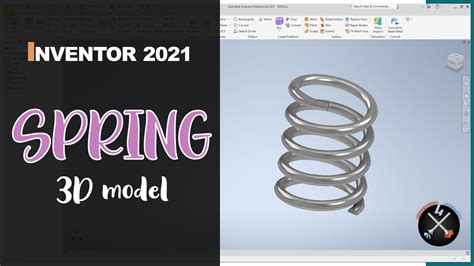 Afbeeldingsresultaten voor Making Spring in Inventor
