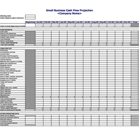 Image result for Cash Flow Statement Example Excel
