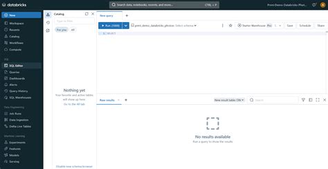Toradh íomhá ar Databricks SQL Describe History