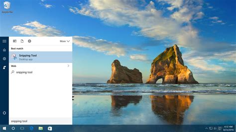 Image result for Where Is Snipping Tool in Windows 10