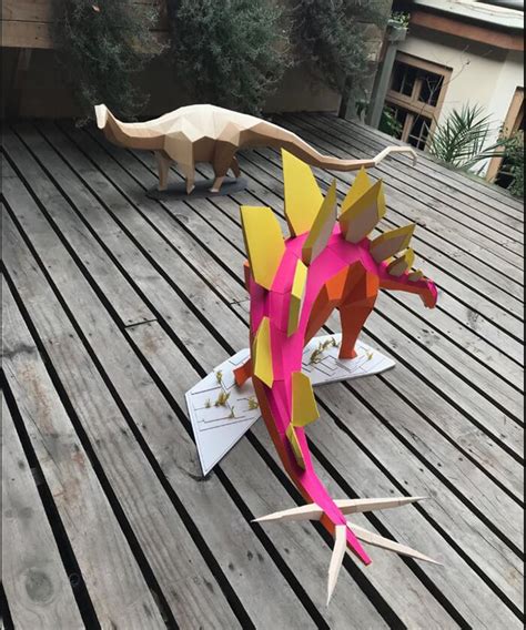 3D Paper Dinosaur に対する画像結果