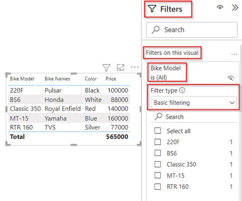 Toradh íomhá ar How to Filter in Power Bi Based On User