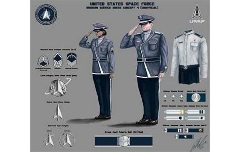 Afbeeldingsresultaten voor Space Force Guardian Uniform